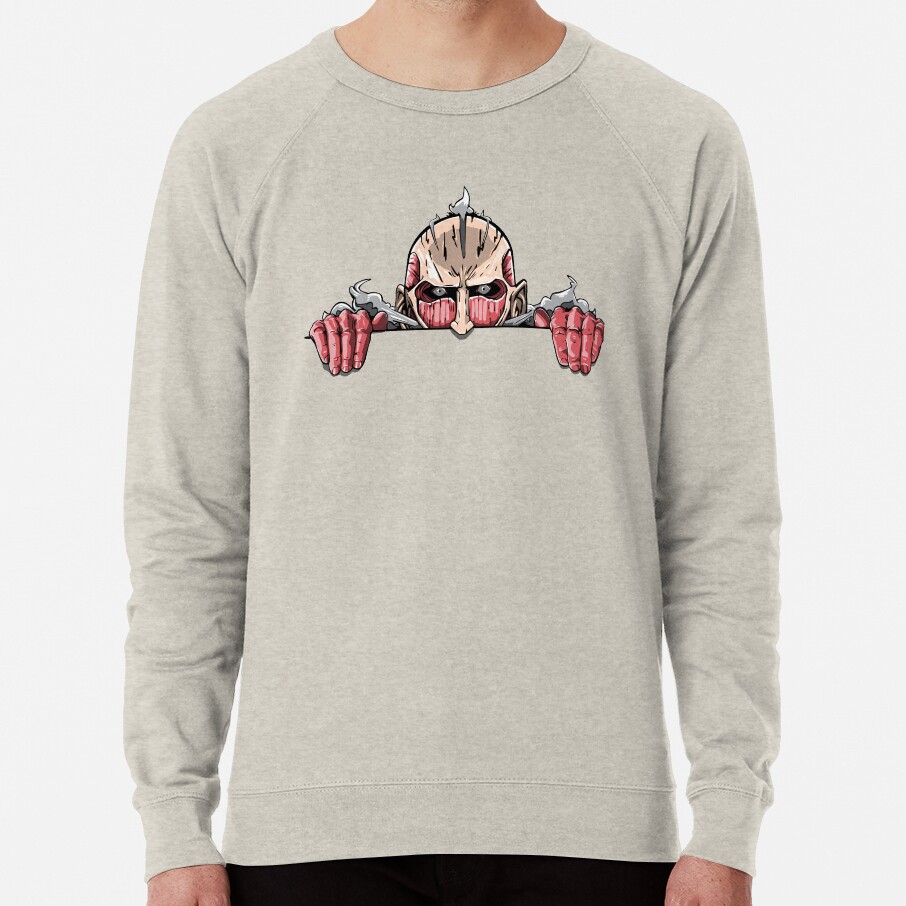 ssrcolightweight_sweatshirtmensoatmeal_heatherfrontsquare_productx1000-bgf8f8f8-5 ssrcolightweight sweatshirtmensoatmeal heatherfrontsquare productx1000 bgf8f8f8 5 - Attack On Titan AU Store