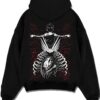 AOTBNS A.black hoodie flat back design - Attack On Titan AU Store