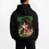AOTHALF B.black hoodie male back view - Attack On Titan AU Store