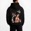 AOTSHFT B.black hoodie male back view - Attack On Titan AU Store