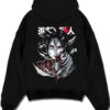 AOTV5 A.black hoodie flat back design - Attack On Titan AU Store