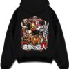 AOTV8 A.black hoodie flat back design - Attack On Titan AU Store