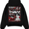 AOTV9 A.black hoodie flat back design - Attack On Titan AU Store