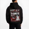 AOTV9 B.black hoodie male back view - Attack On Titan AU Store