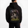 AOTZKBT B.black hoodie male back view - Attack On Titan AU Store