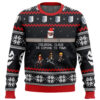 Attack on Titan Colossal Claus Ugly Christmas Sweater FRONT mockup - Attack On Titan AU Store