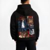 ERENDBX B.black hoodie male back view - Attack On Titan AU Store