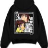 POTATO A.black hoodie flat back design - Attack On Titan AU Store