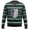 Survey Corps Attack on Titan Ugly Christmas Sweater FRONT - Attack On Titan AU Store