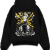 ZKSHIFT A.black hoodie flat back design - Attack On Titan AU Store